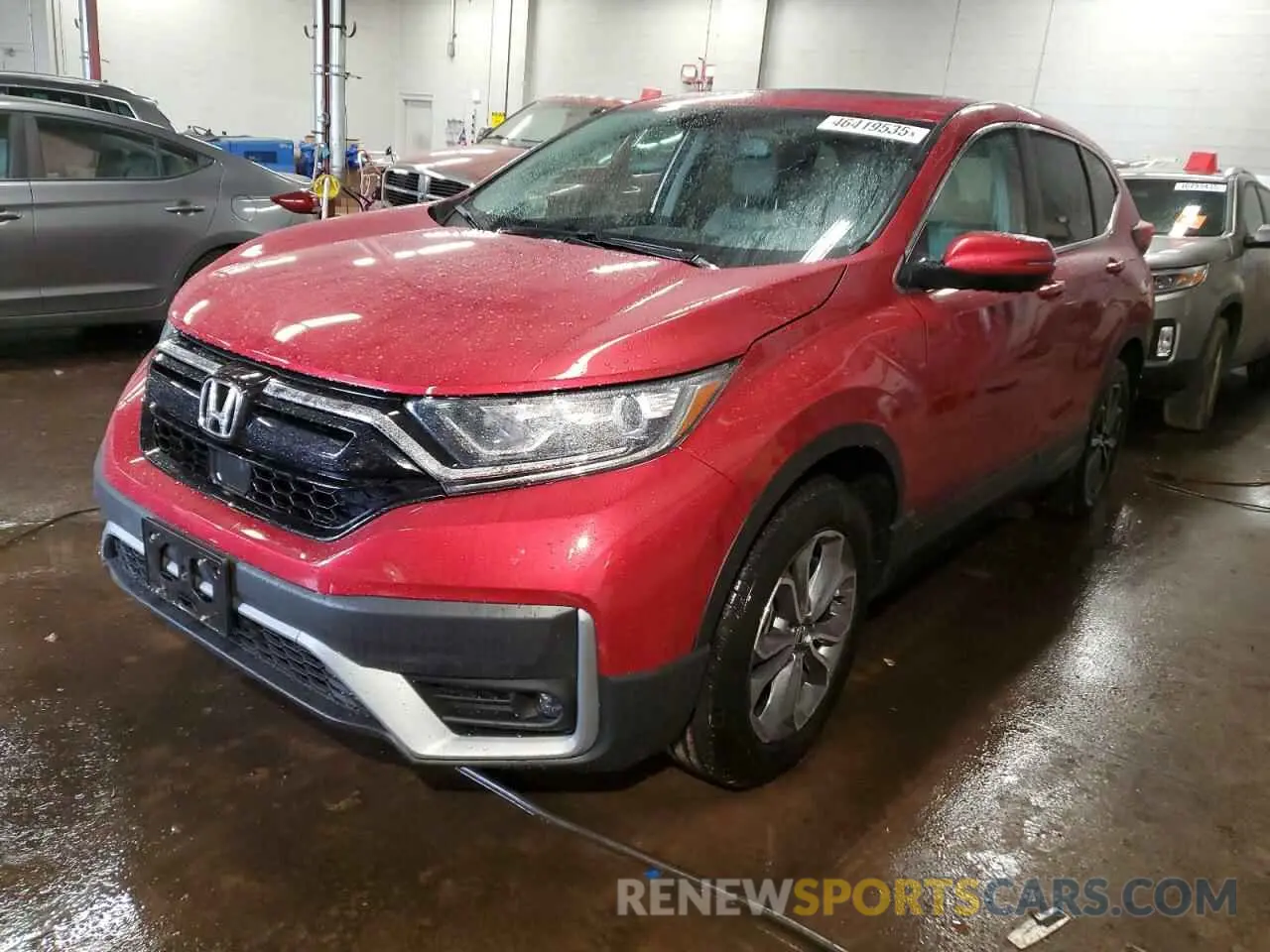 1 fotografías del automóvil dañado 2HKRW2H83MH610852 HONDA CRV 2021