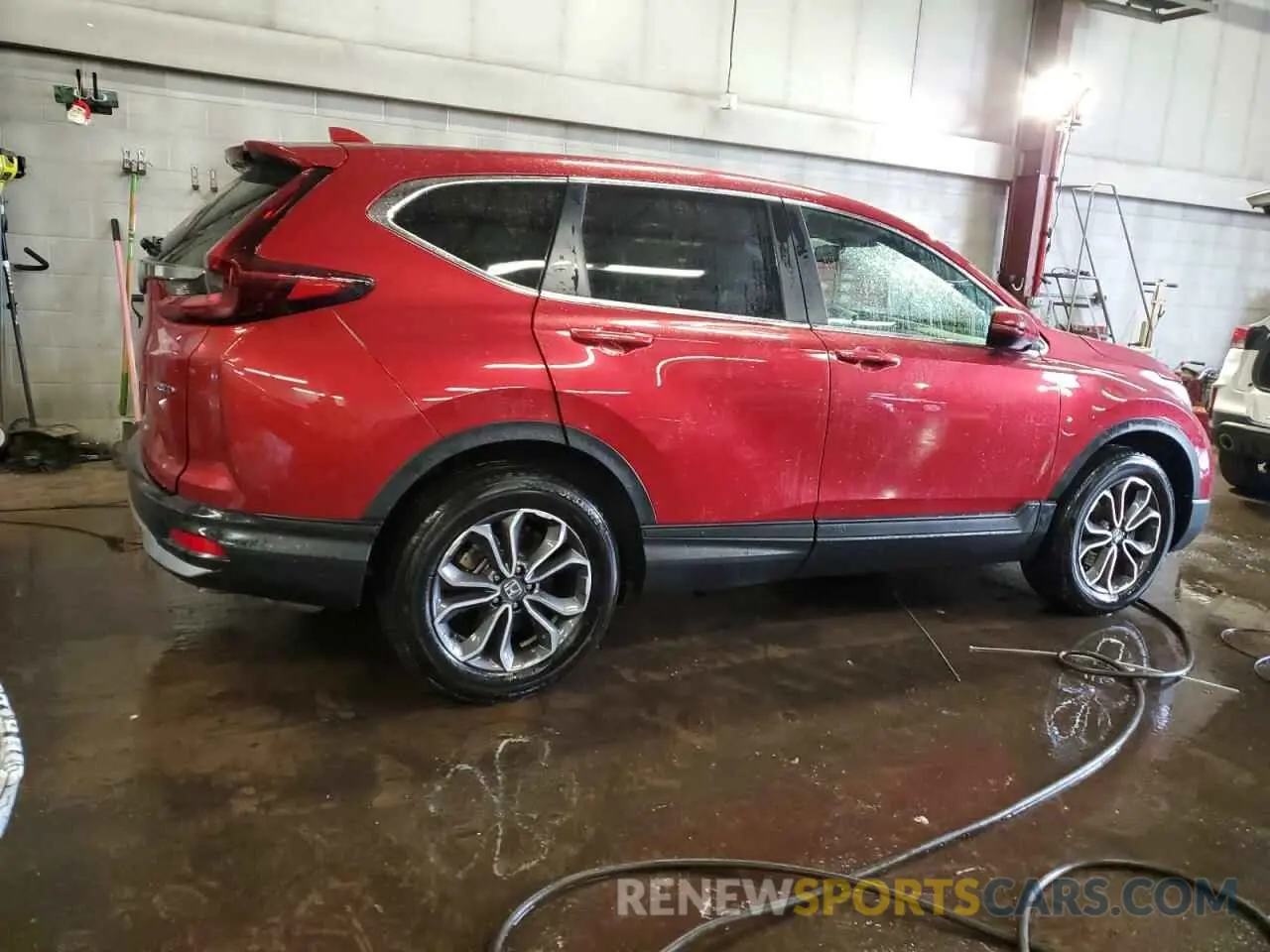 3 fotografías del automóvil dañado 2HKRW2H83MH610852 HONDA CRV 2021