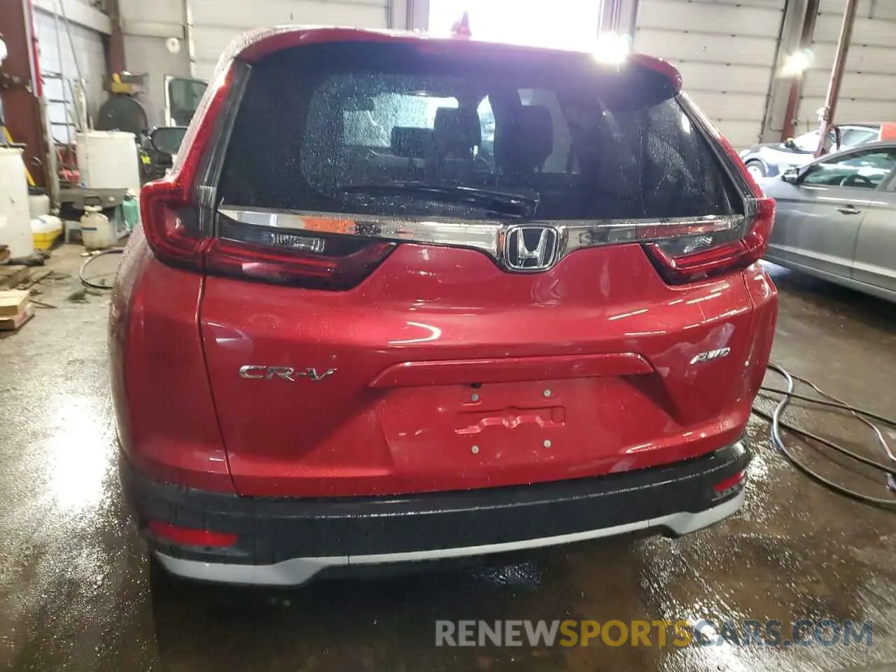 6 fotografías del automóvil dañado 2HKRW2H83MH610852 HONDA CRV 2021