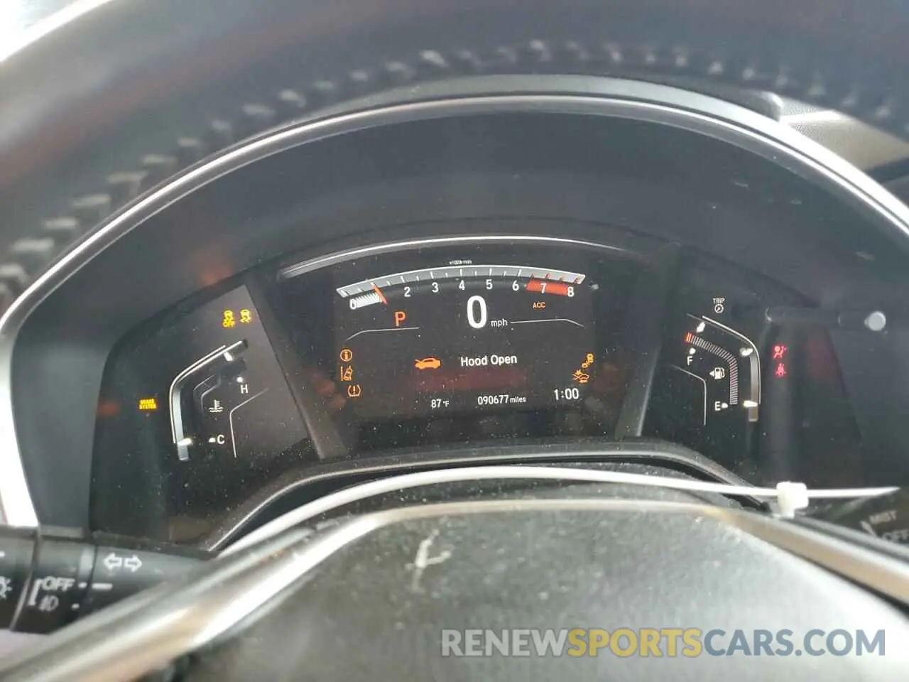 9 fotografías del automóvil dañado 2HKRW2H83MH639798 HONDA CRV 2021