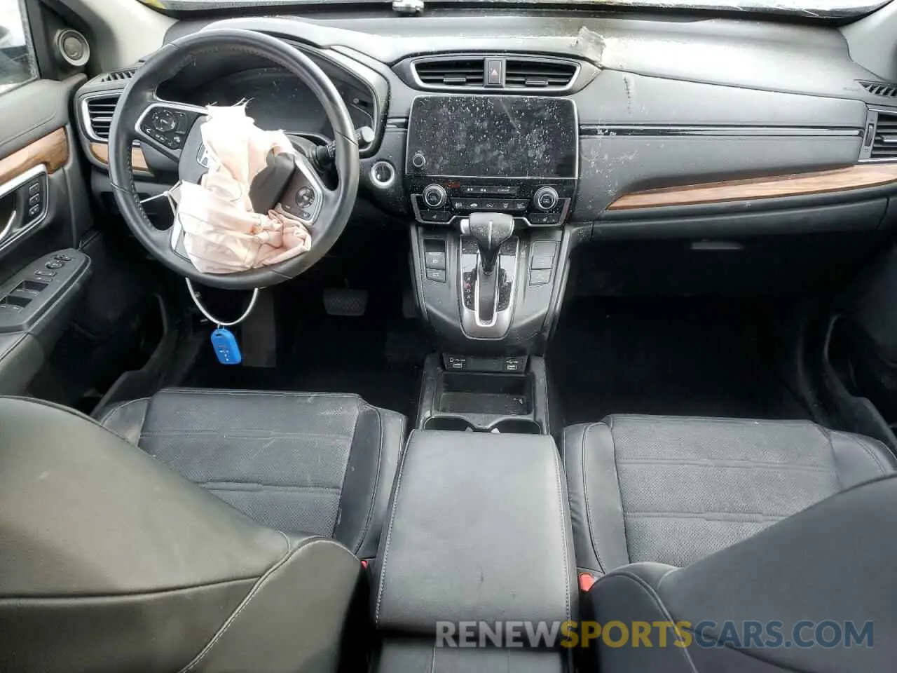 8 fotografías del automóvil dañado 2HKRW2H84MH616790 HONDA CRV 2021