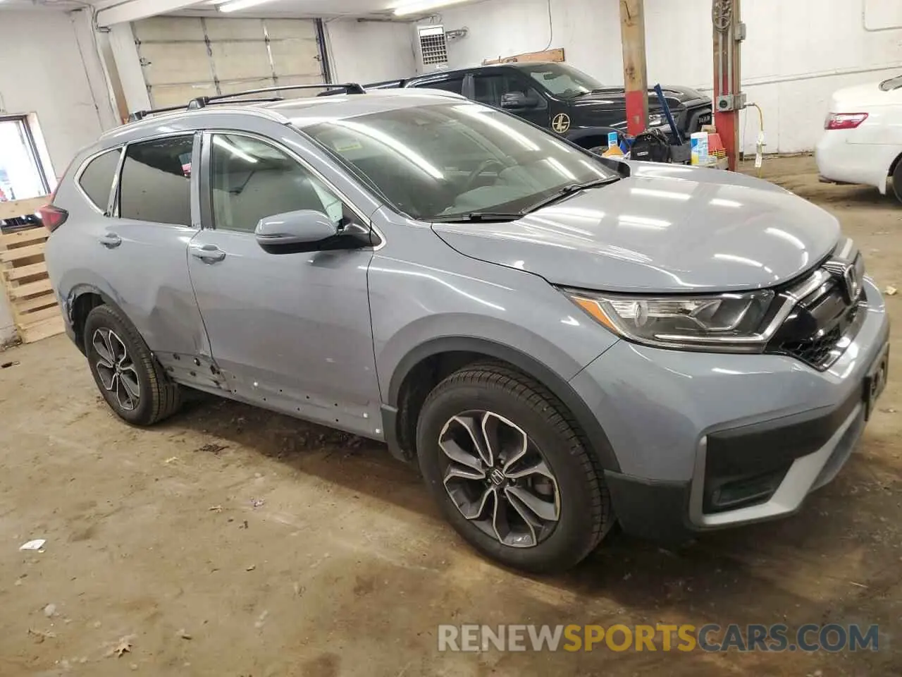 4 fotografías del automóvil dañado 2HKRW2H85MH623795 HONDA CRV 2021