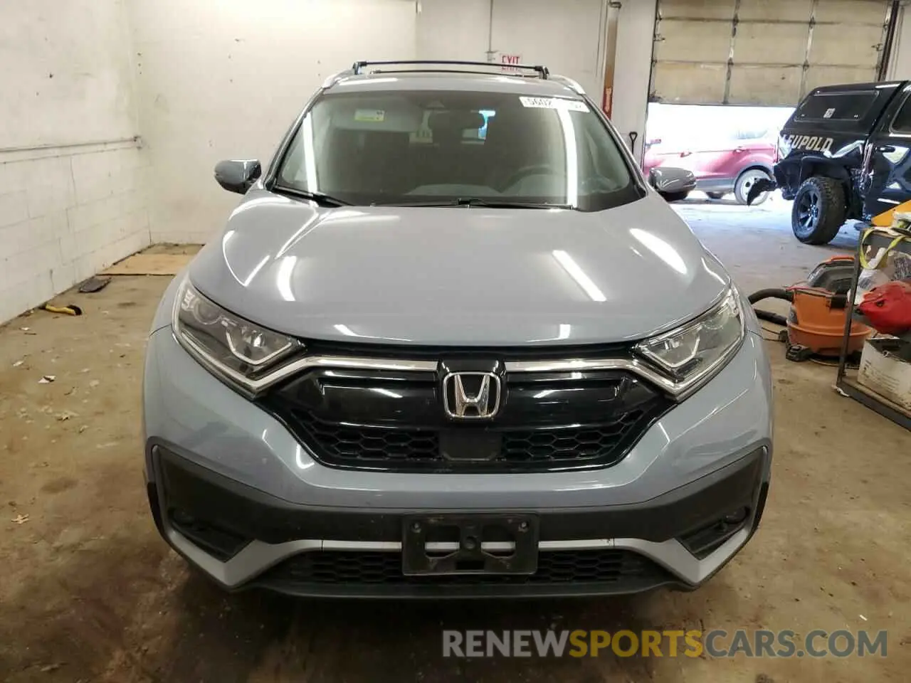 5 fotografías del automóvil dañado 2HKRW2H85MH623795 HONDA CRV 2021