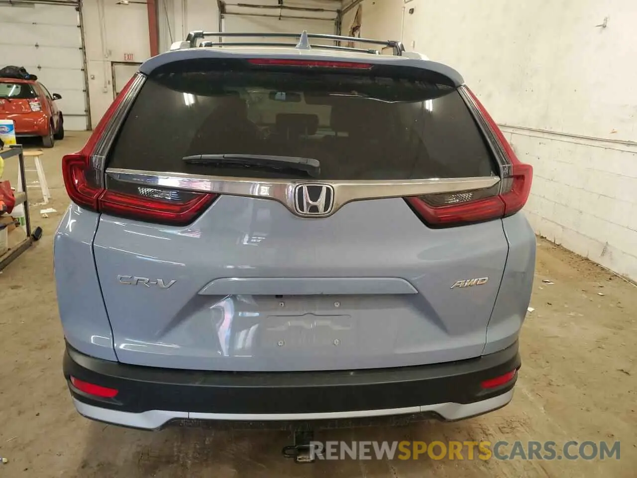 6 fotografías del automóvil dañado 2HKRW2H85MH623795 HONDA CRV 2021