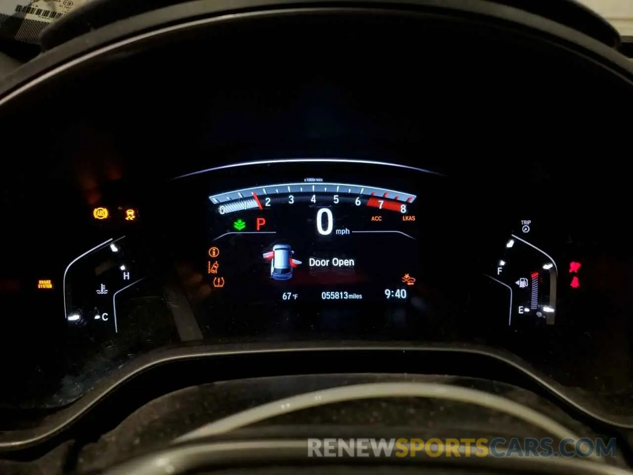 9 fotografías del automóvil dañado 2HKRW2H85MH623795 HONDA CRV 2021