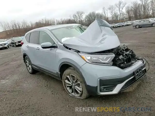 11 fotografías del automóvil dañado 2HKRW2H85MH630083 HONDA CRV 2021