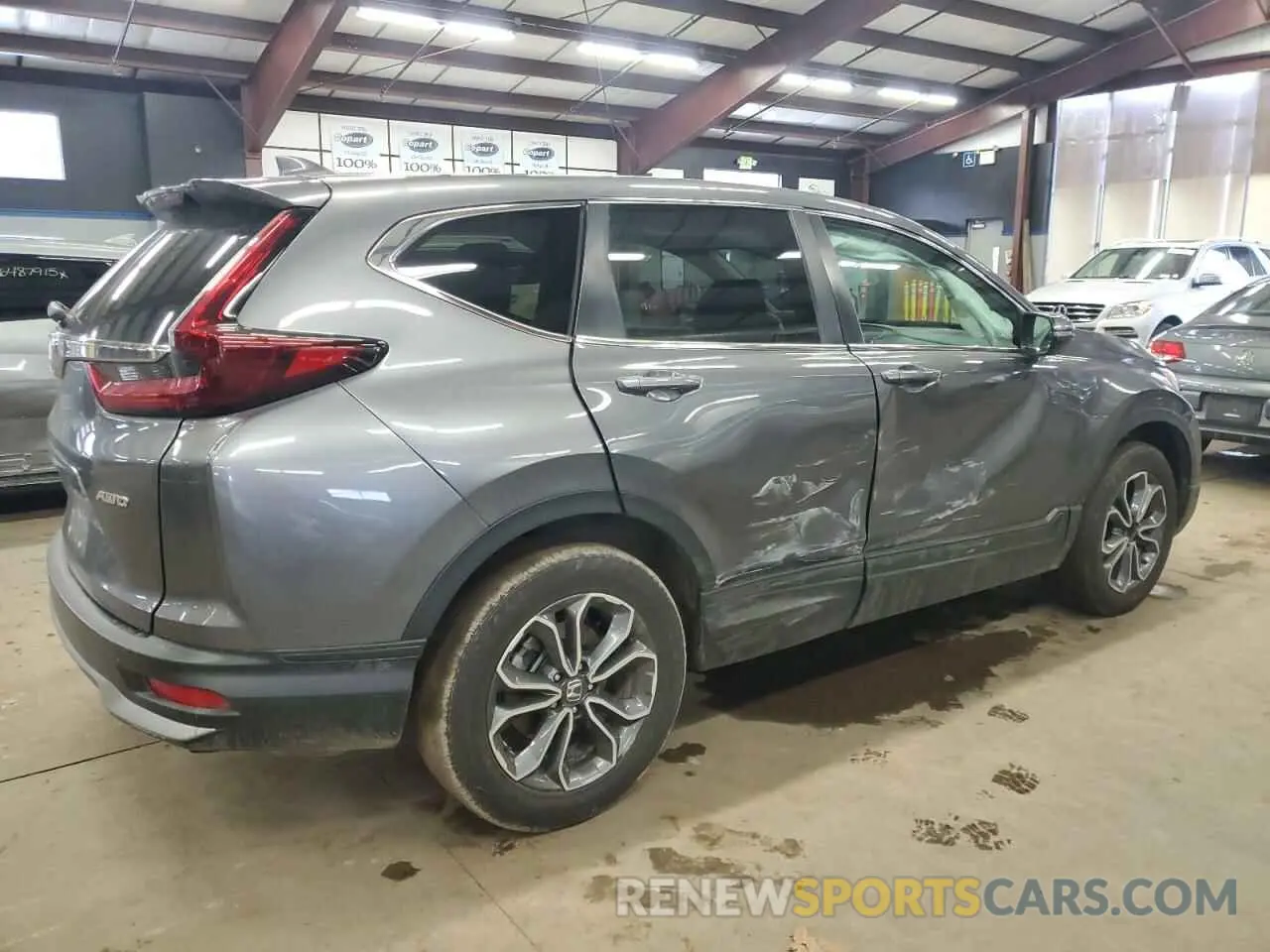 3 fotografías del automóvil dañado 2HKRW2H85MH666355 HONDA CRV 2021