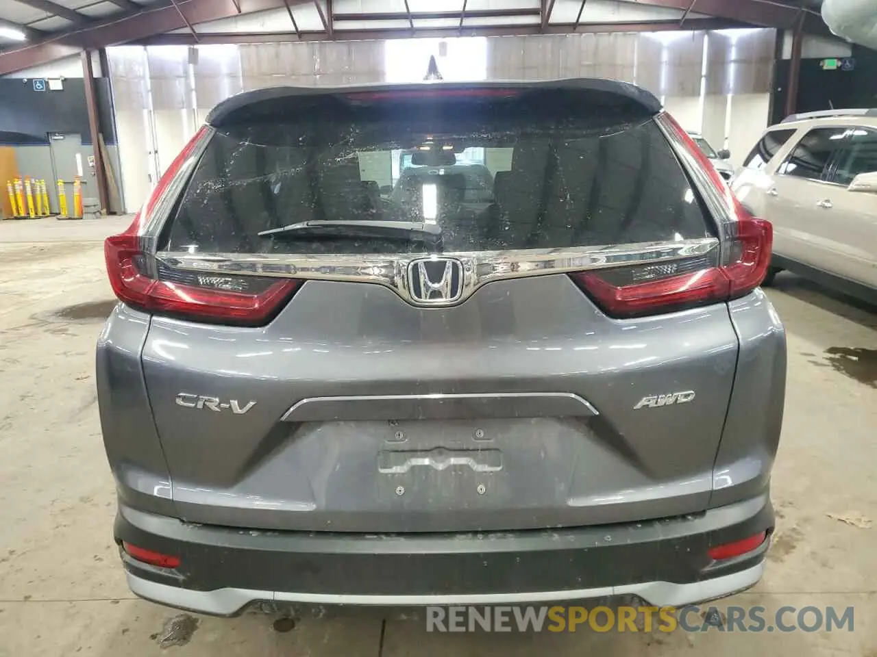 6 fotografías del automóvil dañado 2HKRW2H85MH666355 HONDA CRV 2021