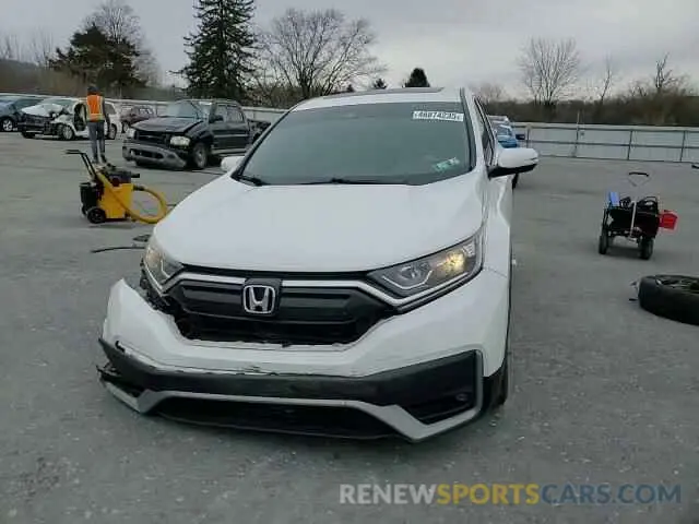 12 fotografías del automóvil dañado 2HKRW2H85MH677985 HONDA CRV 2021