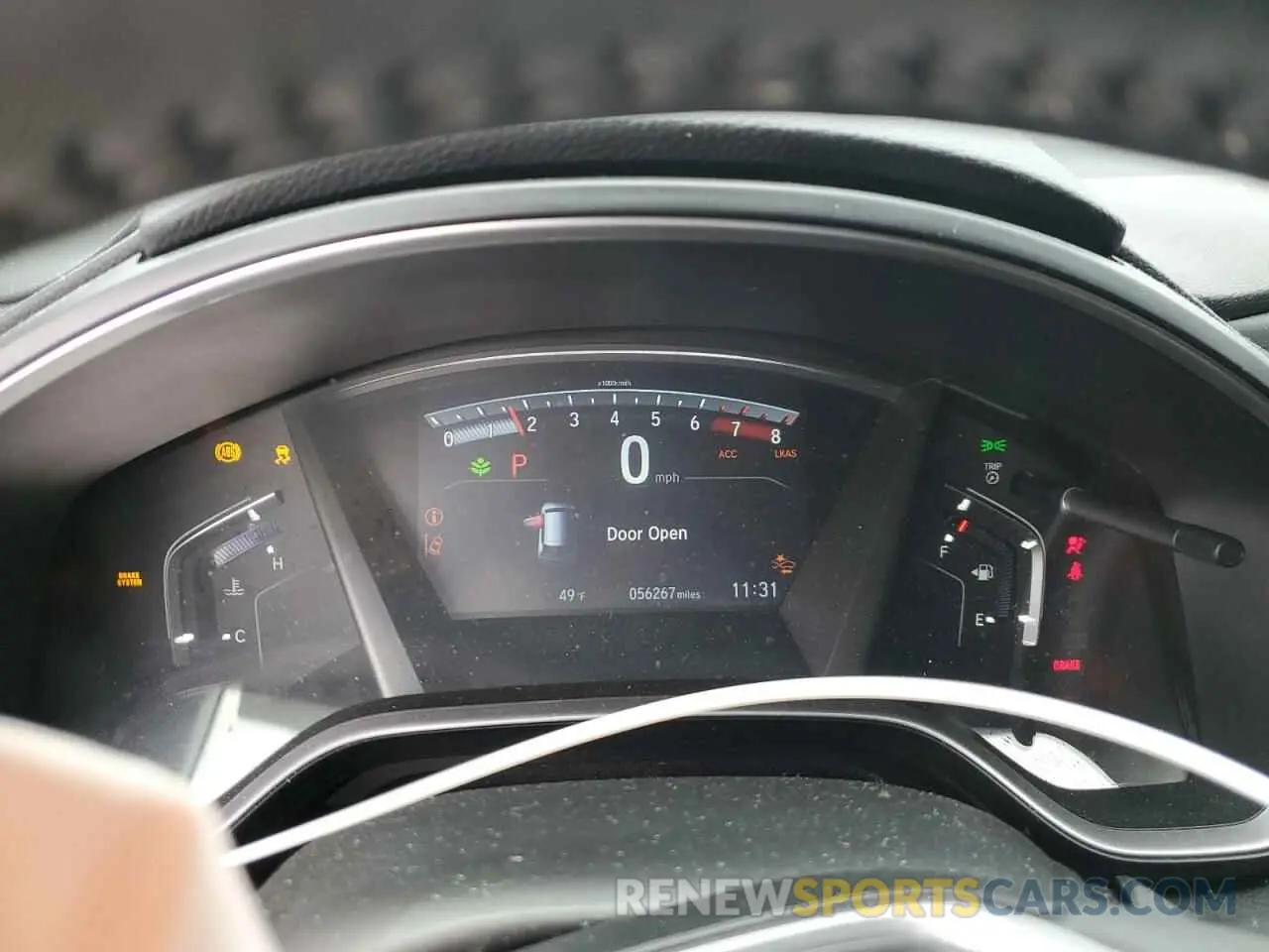 9 fotografías del automóvil dañado 2HKRW2H85MH677985 HONDA CRV 2021