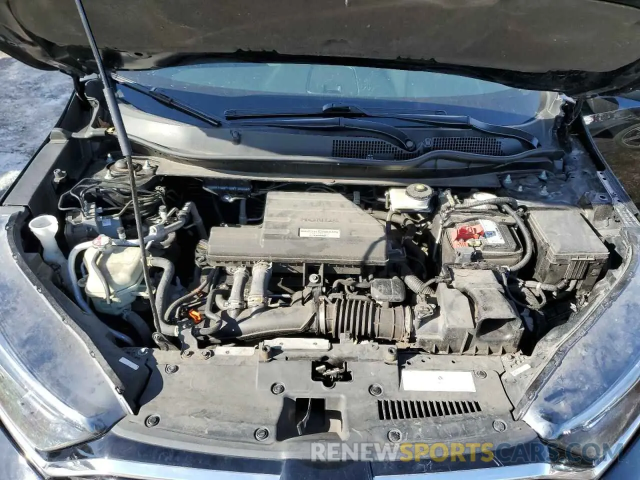 12 fotografías del automóvil dañado 2HKRW2H87MH615116 HONDA CRV 2021