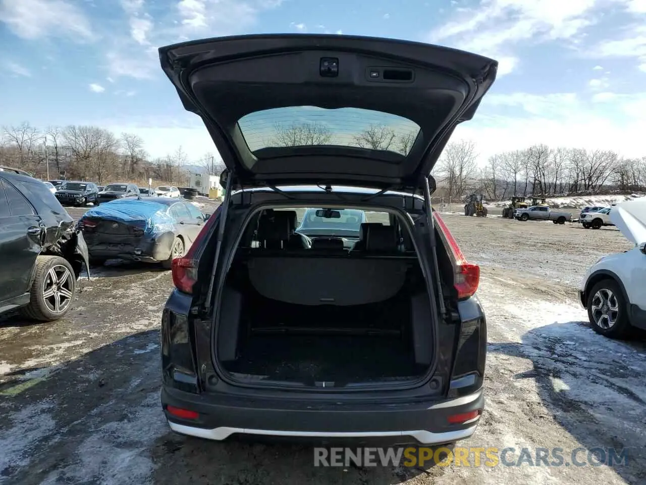 6 fotografías del automóvil dañado 2HKRW2H87MH615116 HONDA CRV 2021