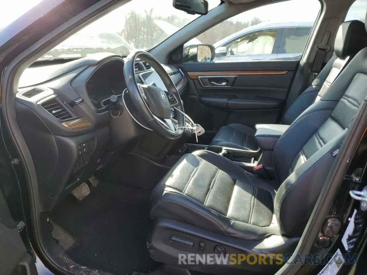 7 fotografías del automóvil dañado 2HKRW2H87MH615116 HONDA CRV 2021