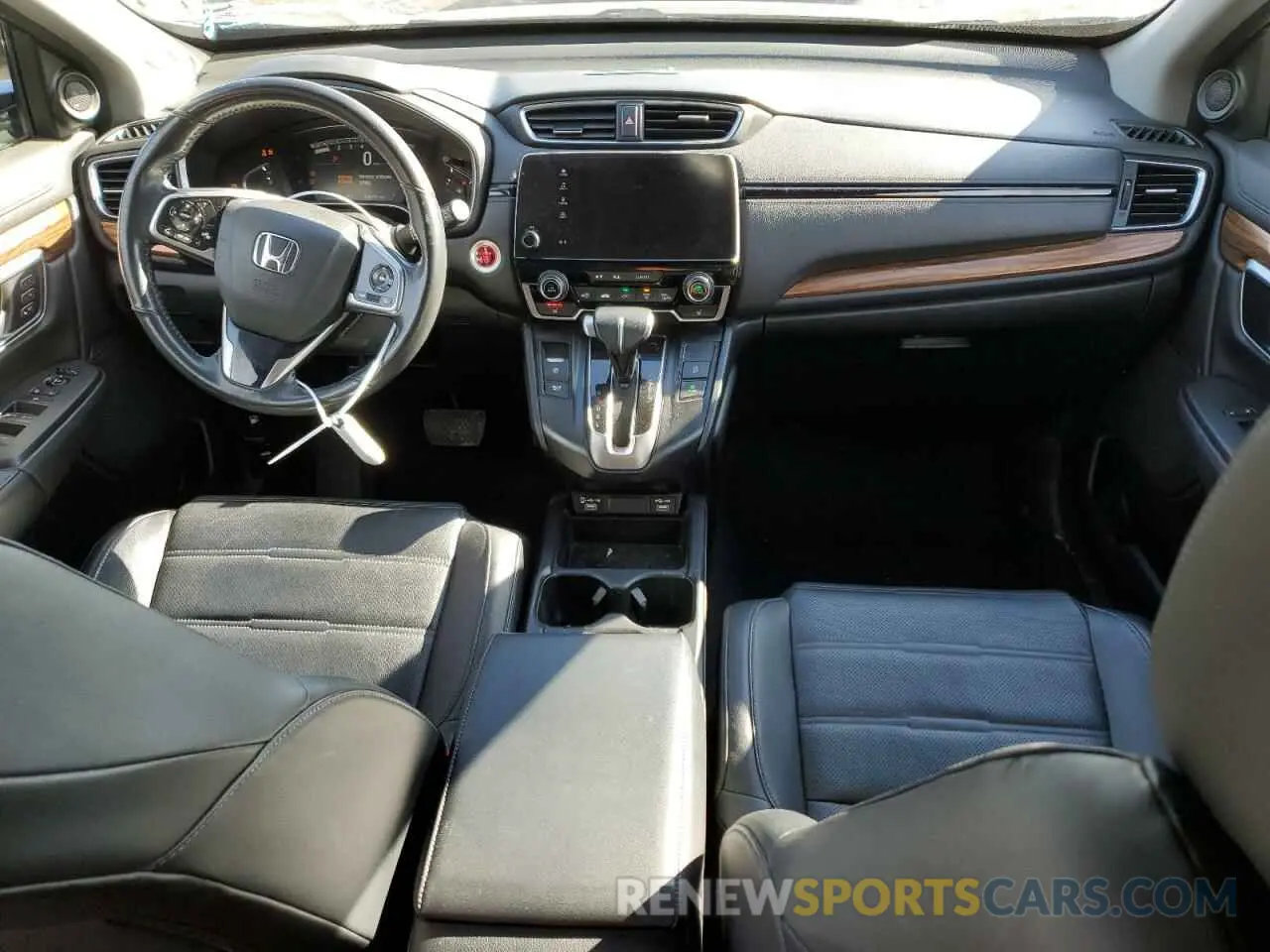 8 fotografías del automóvil dañado 2HKRW2H87MH615116 HONDA CRV 2021