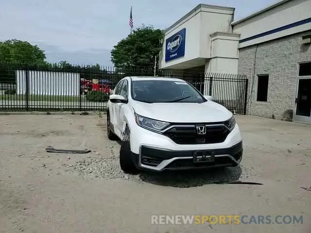 14 fotografías del automóvil dañado 2HKRW2H87MH678040 HONDA CRV 2021