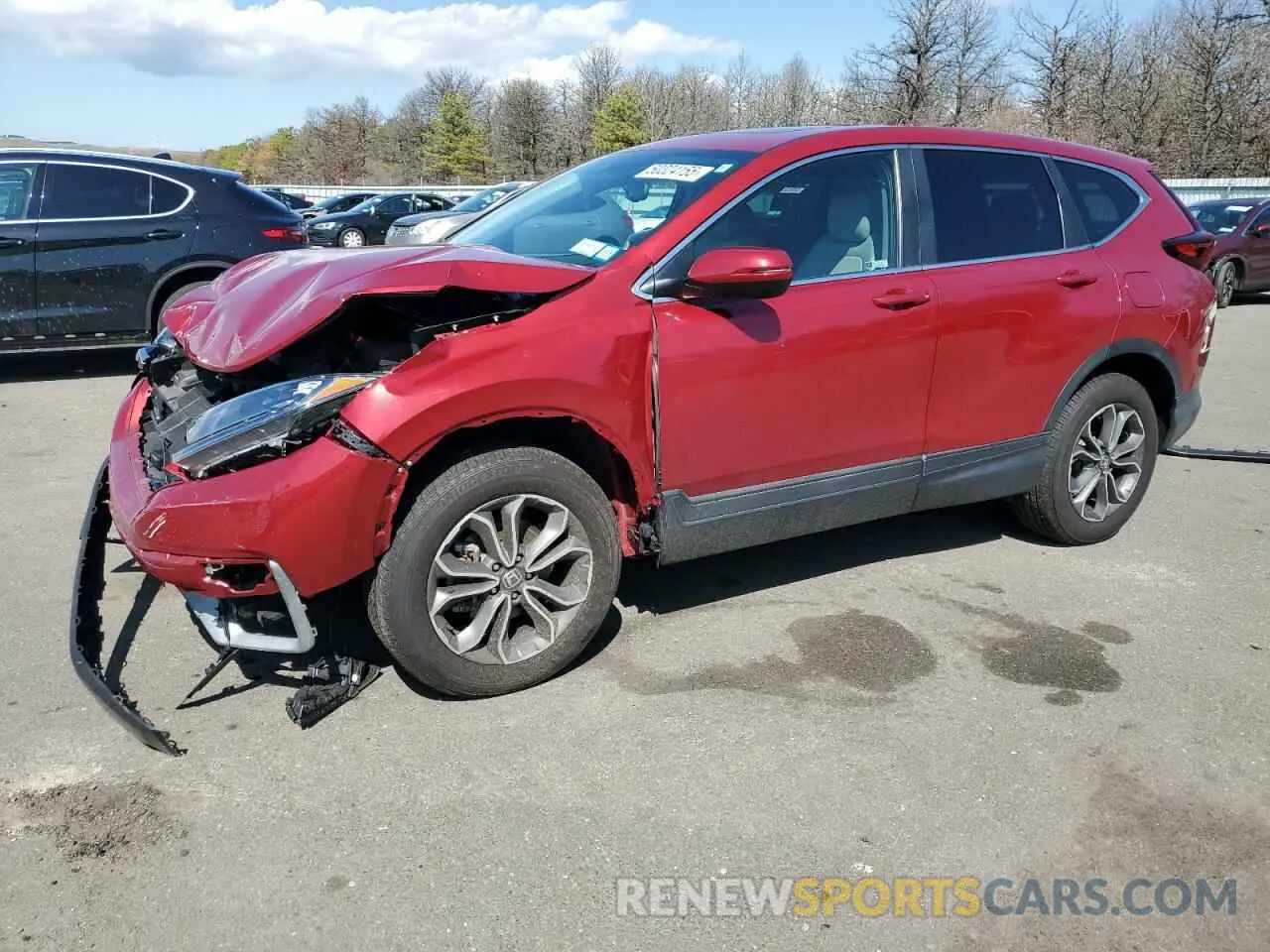 1 fotografías del automóvil dañado 2HKRW2H88MH606263 HONDA CRV 2021