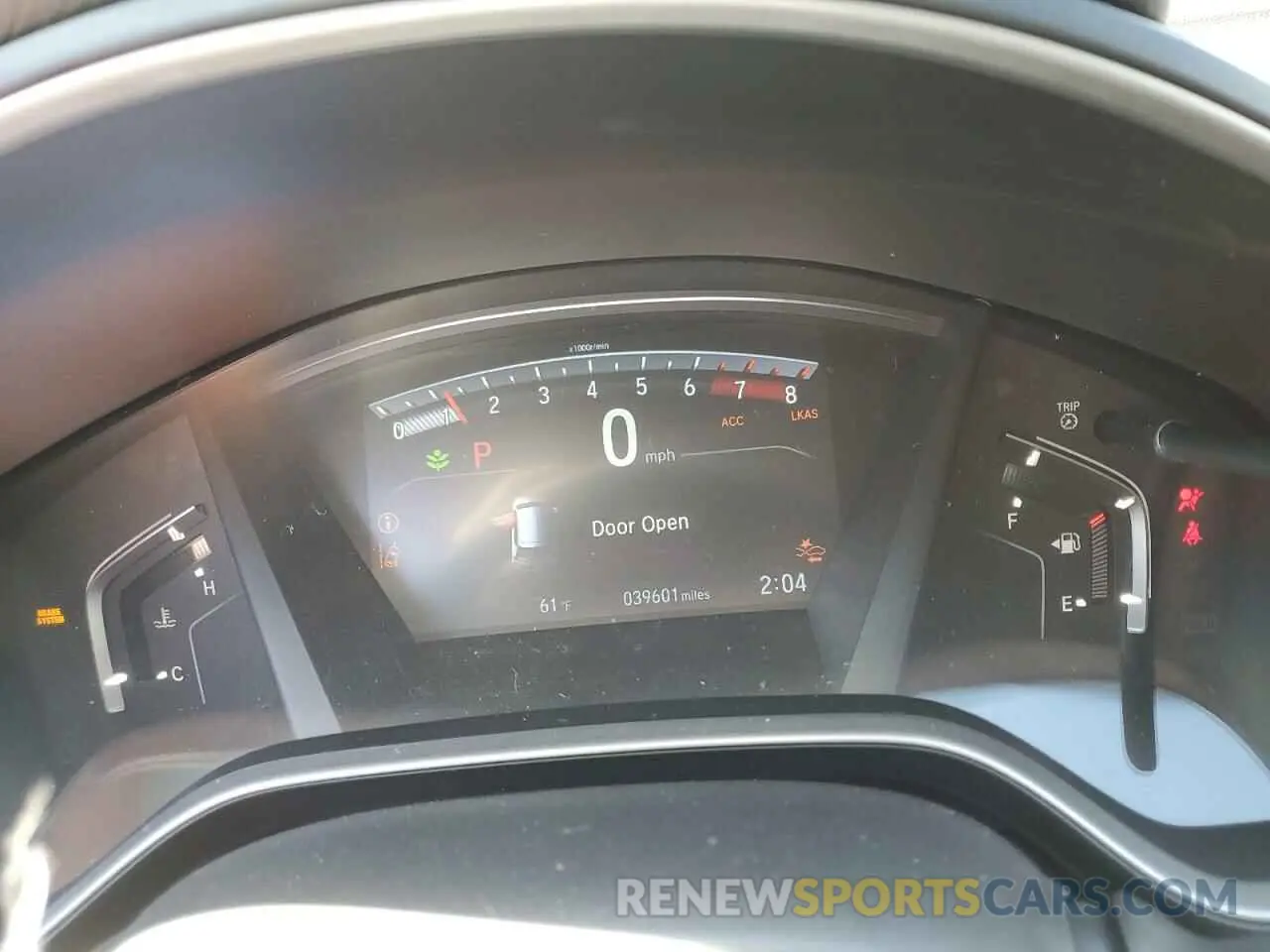 9 fotografías del automóvil dañado 2HKRW2H88MH606263 HONDA CRV 2021