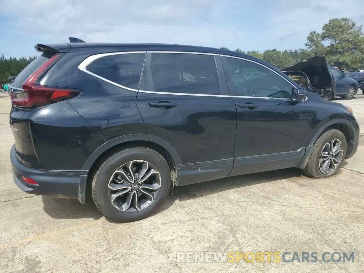3 fotografías del automóvil dañado 2HKRW2H89MH607955 HONDA CRV 2021