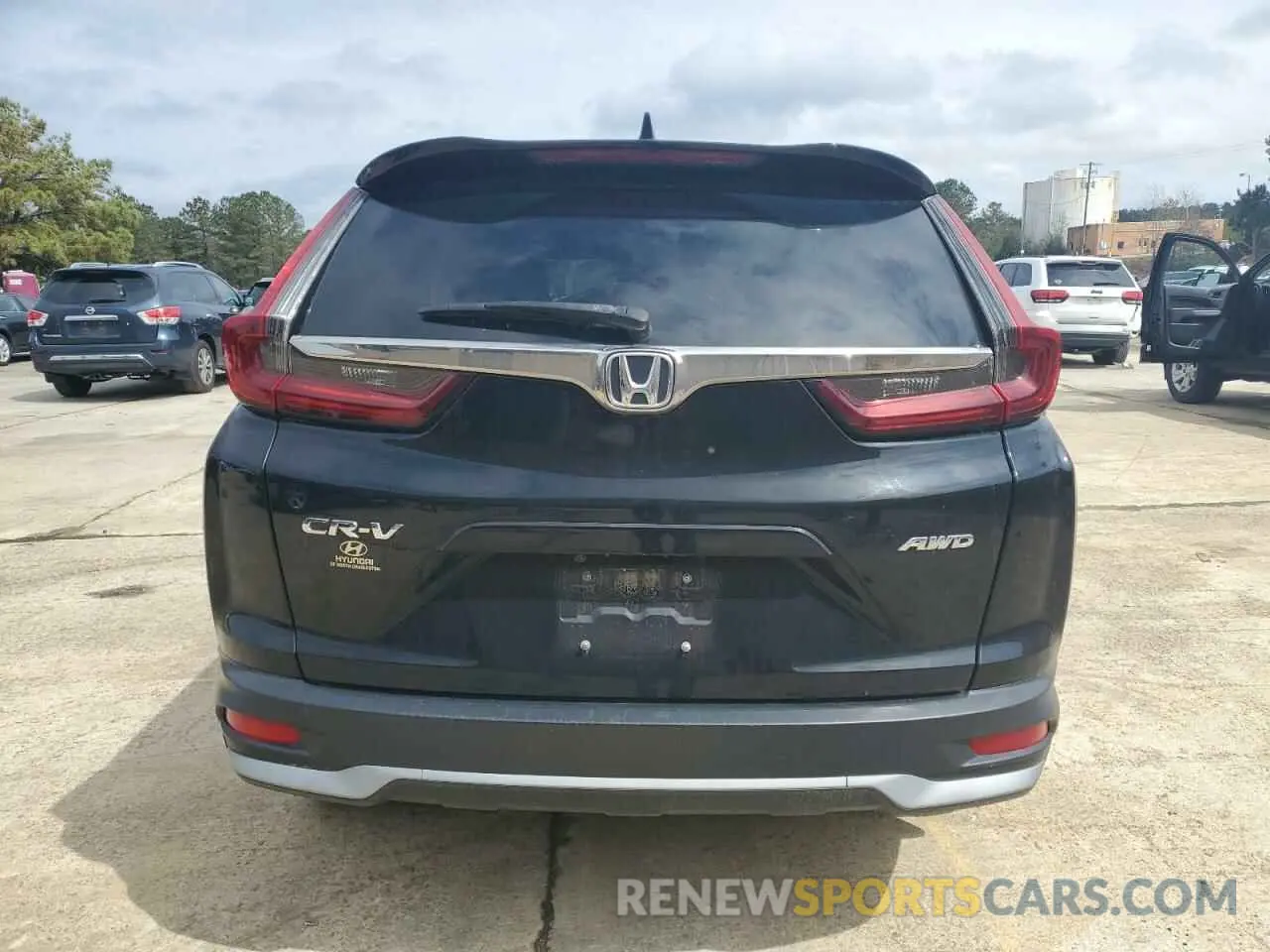 6 fotografías del automóvil dañado 2HKRW2H89MH607955 HONDA CRV 2021