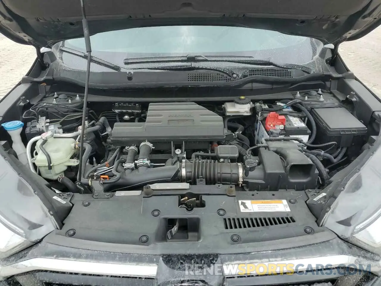 12 fotografías del automóvil dañado 2HKRW2H90MH683945 HONDA CRV 2021