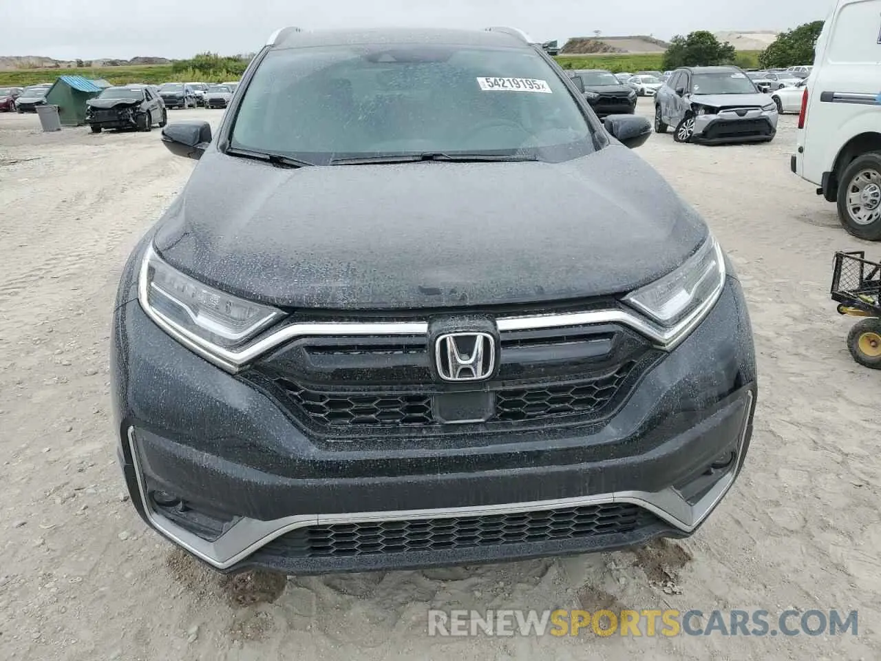 5 fotografías del automóvil dañado 2HKRW2H90MH683945 HONDA CRV 2021
