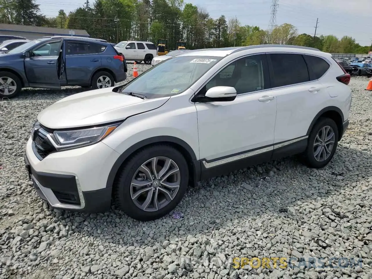 1 fotografías del automóvil dañado 2HKRW2H91MH643714 HONDA CRV 2021