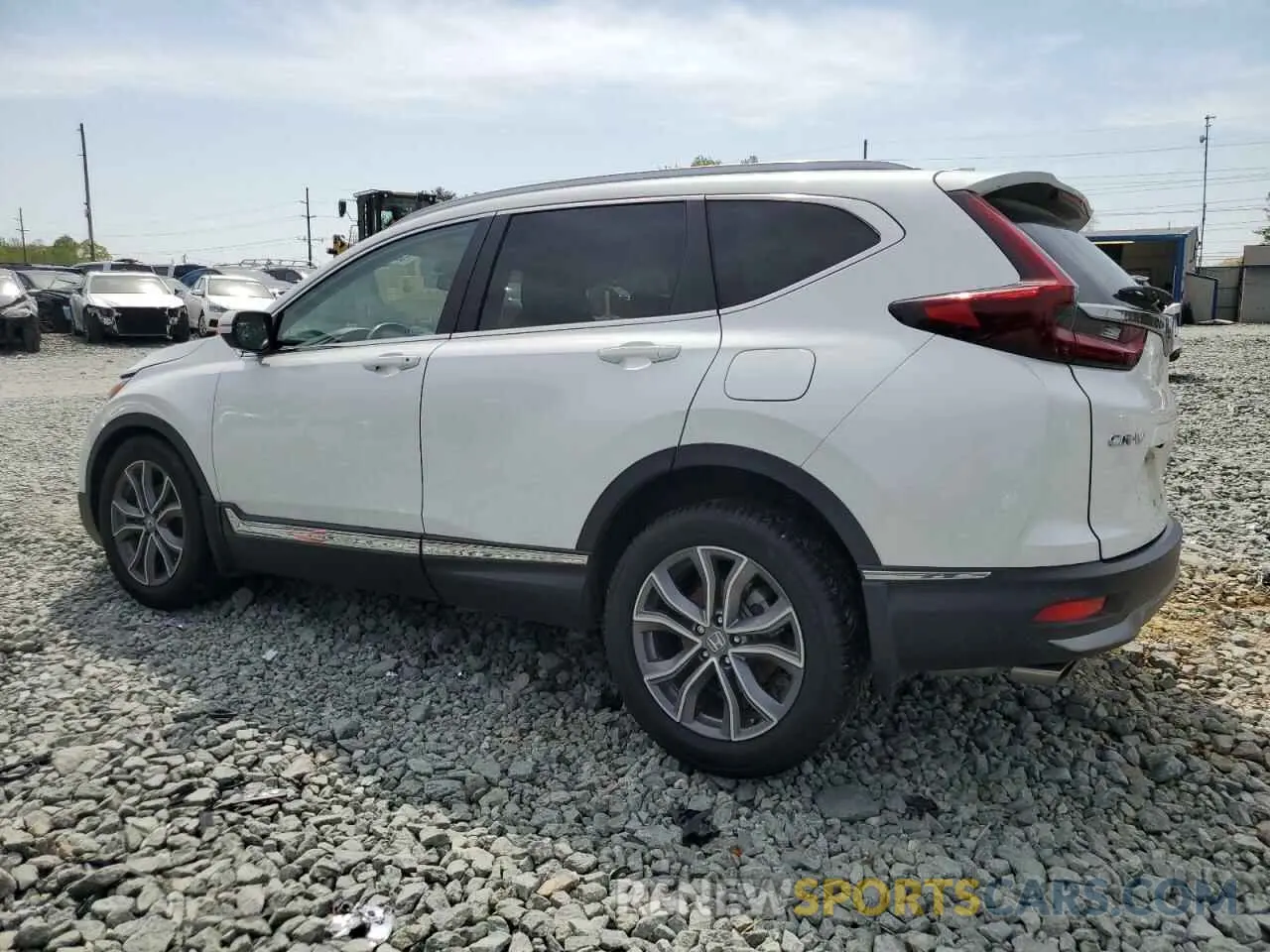 2 fotografías del automóvil dañado 2HKRW2H91MH643714 HONDA CRV 2021