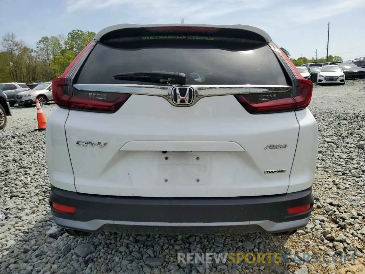 6 fotografías del automóvil dañado 2HKRW2H91MH643714 HONDA CRV 2021
