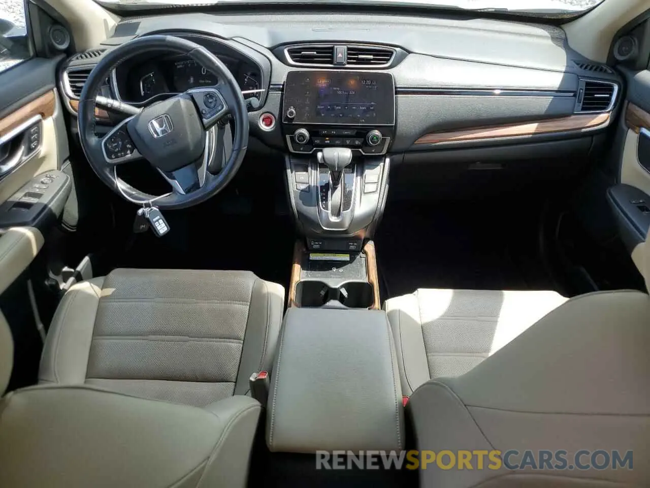 8 fotografías del automóvil dañado 2HKRW2H91MH643714 HONDA CRV 2021