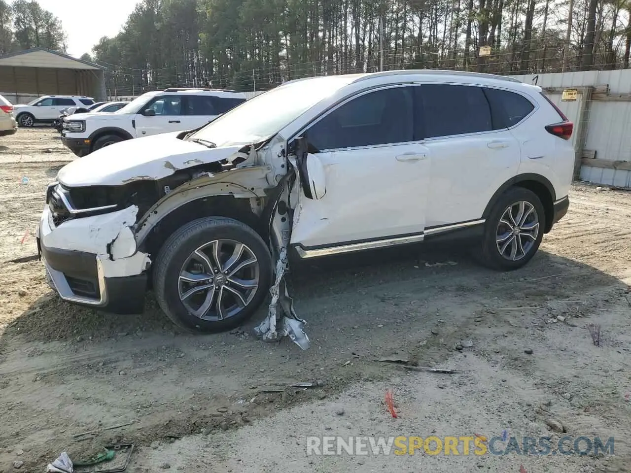 1 fotografías del automóvil dañado 2HKRW2H93MH669246 HONDA CRV 2021