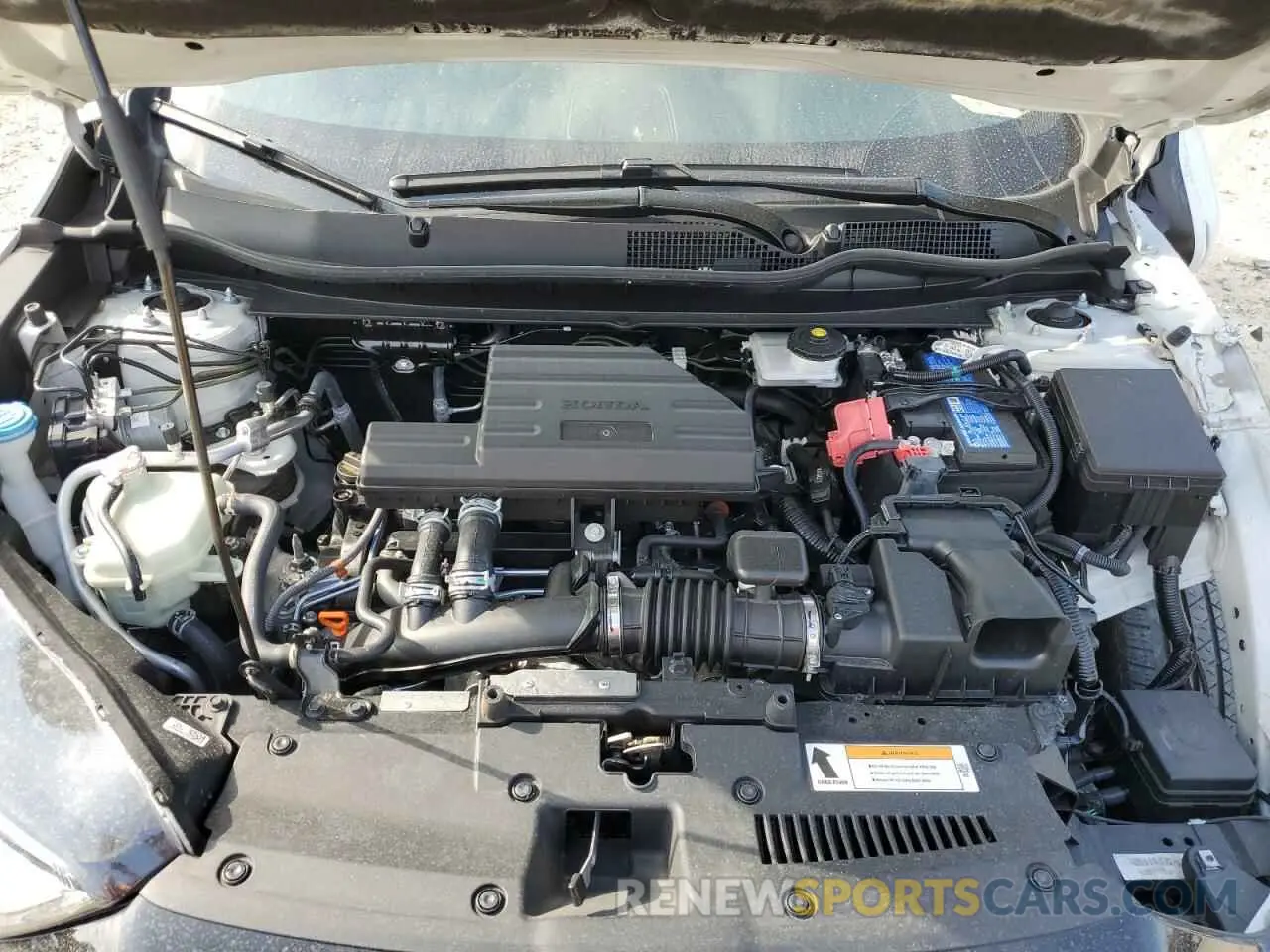 12 fotografías del automóvil dañado 2HKRW2H93MH669246 HONDA CRV 2021