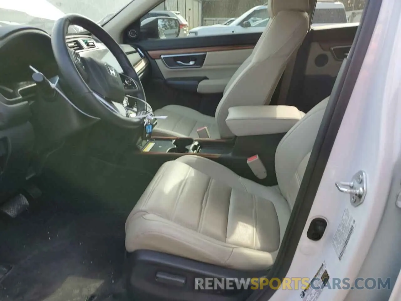7 fotografías del automóvil dañado 2HKRW2H93MH669246 HONDA CRV 2021