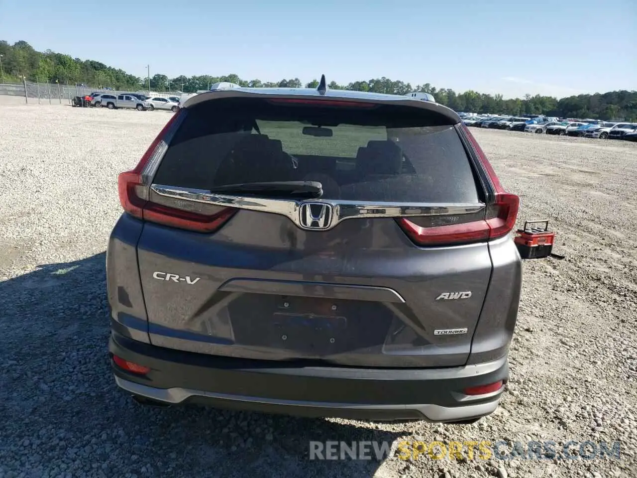 6 fotografías del automóvil dañado 2HKRW2H93MH675046 HONDA CRV 2021