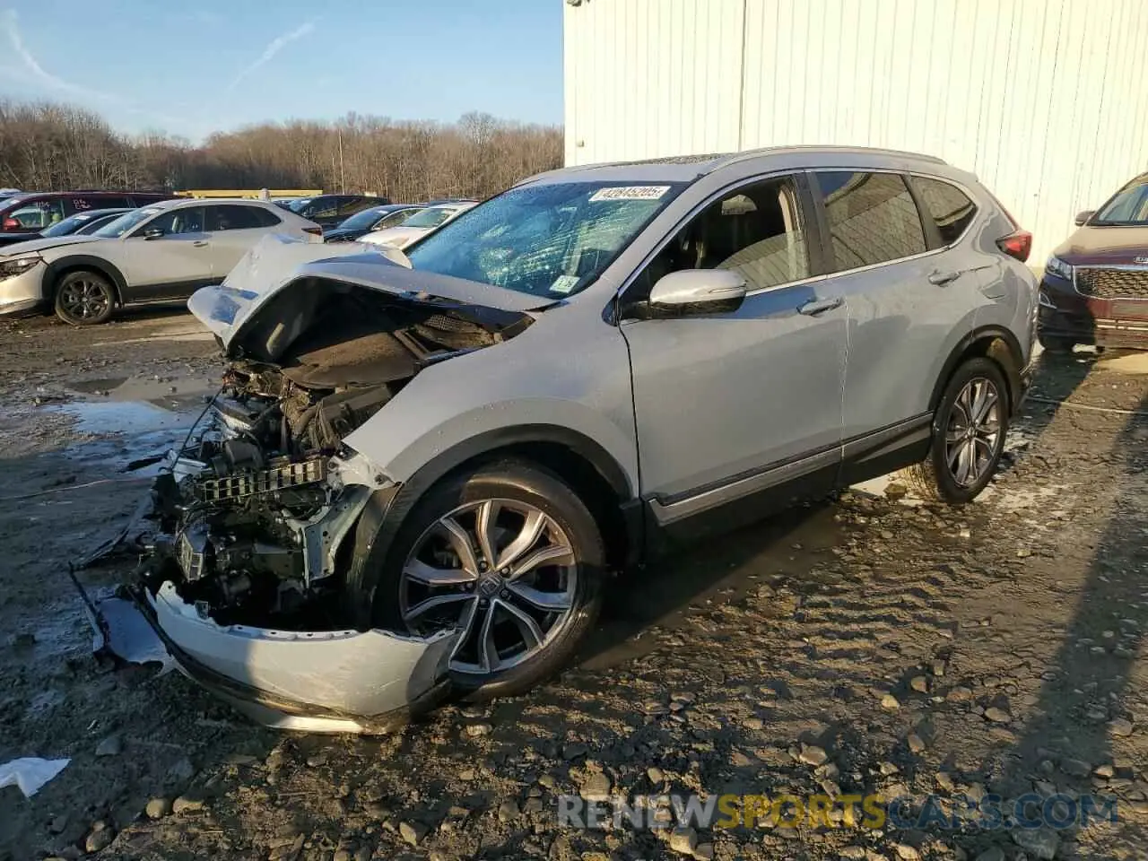 1 fotografías del automóvil dañado 2HKRW2H96MH668365 HONDA CRV 2021