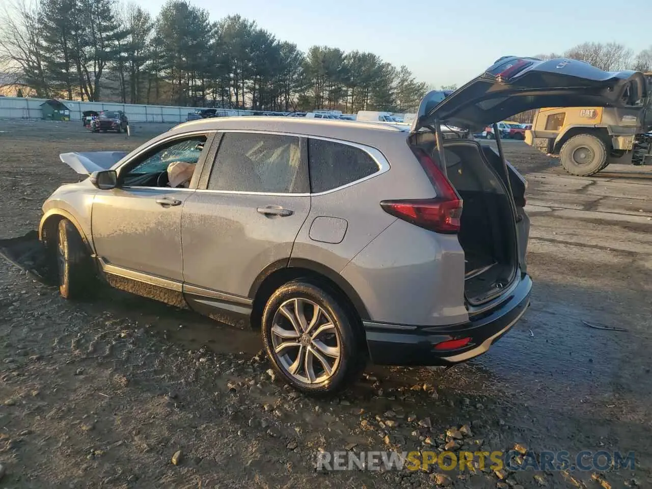2 fotografías del automóvil dañado 2HKRW2H96MH668365 HONDA CRV 2021