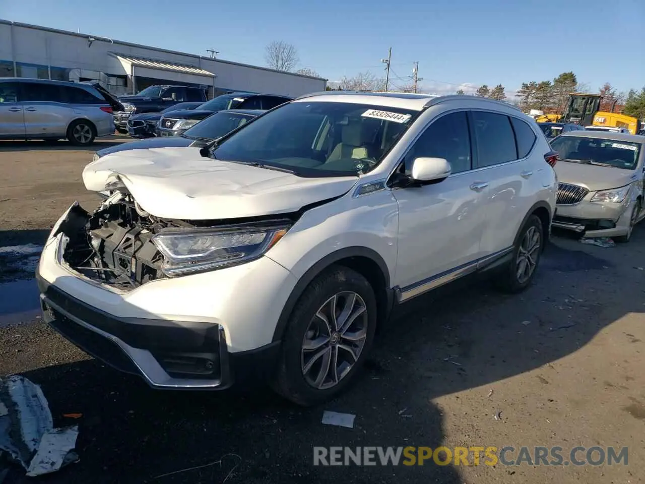 1 fotografías del automóvil dañado 2HKRW2H97MH613102 HONDA CRV 2021