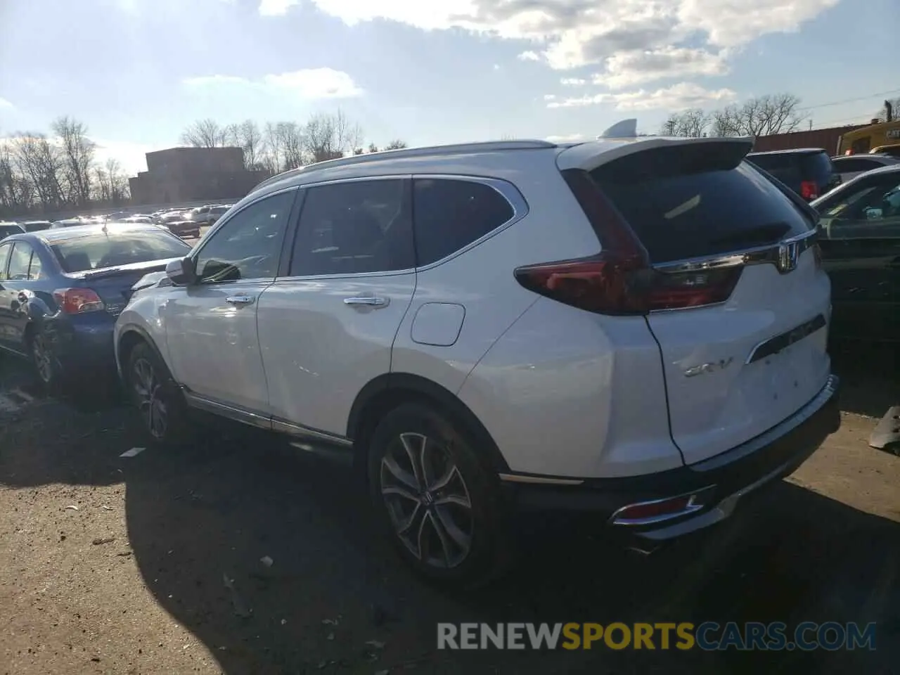 2 fotografías del automóvil dañado 2HKRW2H97MH613102 HONDA CRV 2021