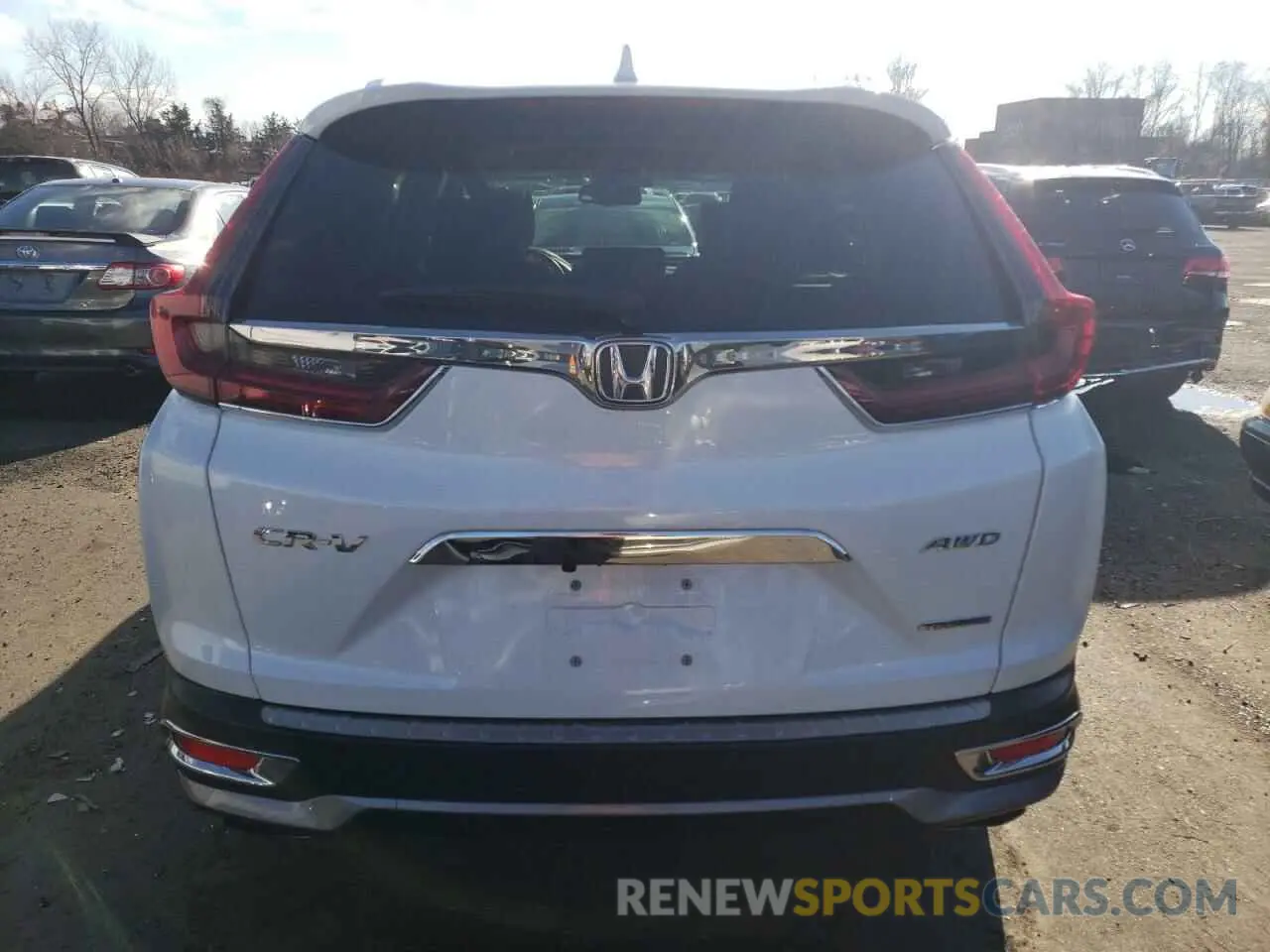 6 fotografías del automóvil dañado 2HKRW2H97MH613102 HONDA CRV 2021