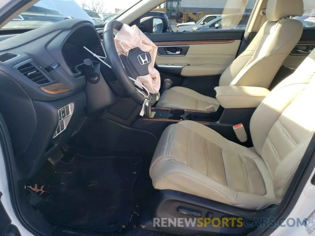7 fotografías del automóvil dañado 2HKRW2H97MH613102 HONDA CRV 2021