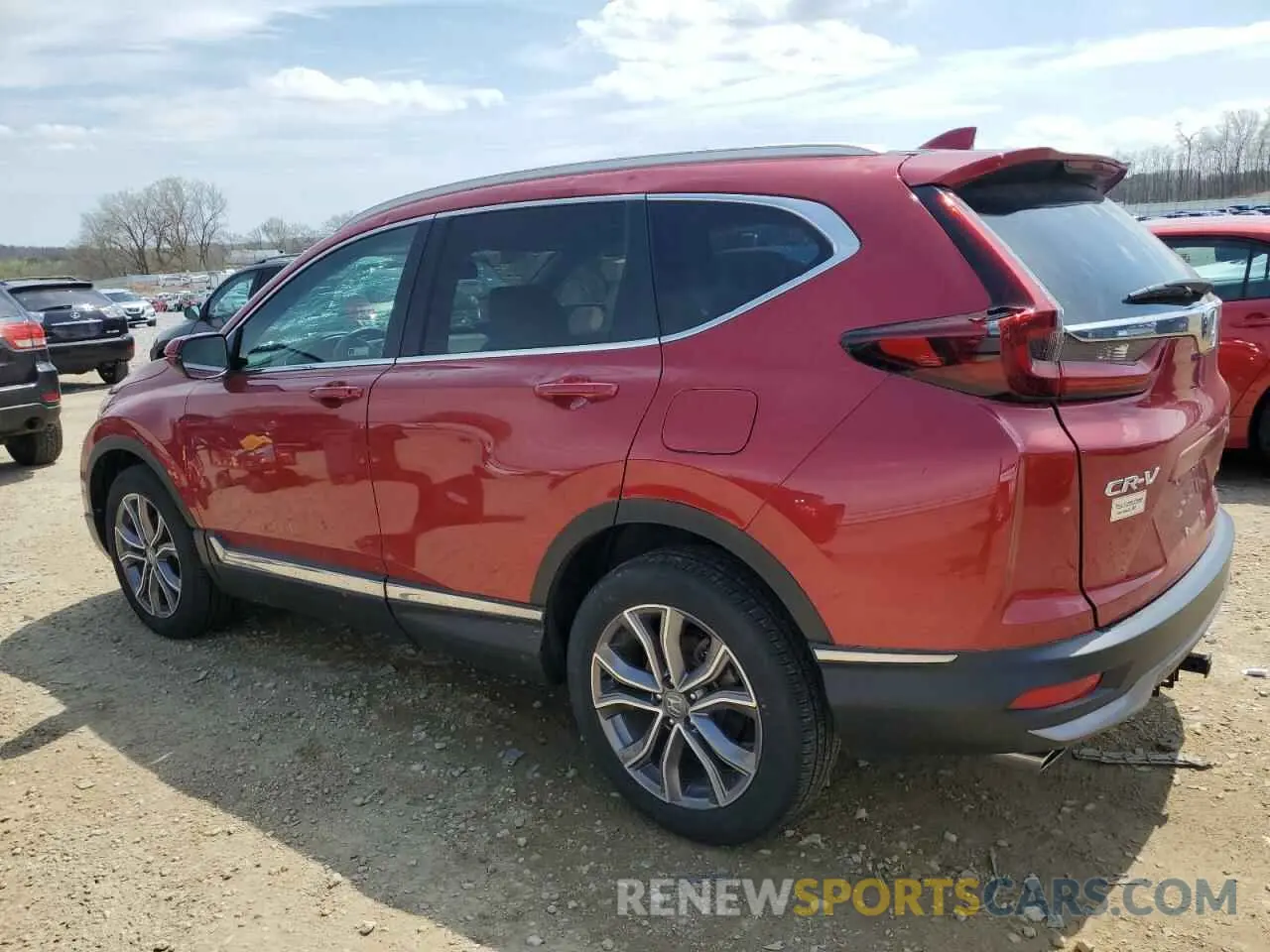 2 fotografías del automóvil dañado 2HKRW2H98MH658016 HONDA CRV 2021