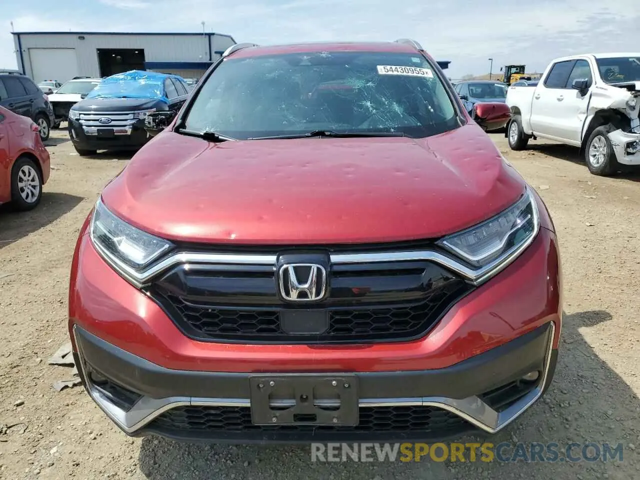 5 fotografías del automóvil dañado 2HKRW2H98MH658016 HONDA CRV 2021