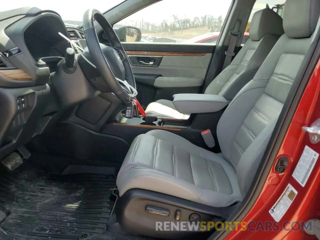 7 fotografías del automóvil dañado 2HKRW2H98MH658016 HONDA CRV 2021