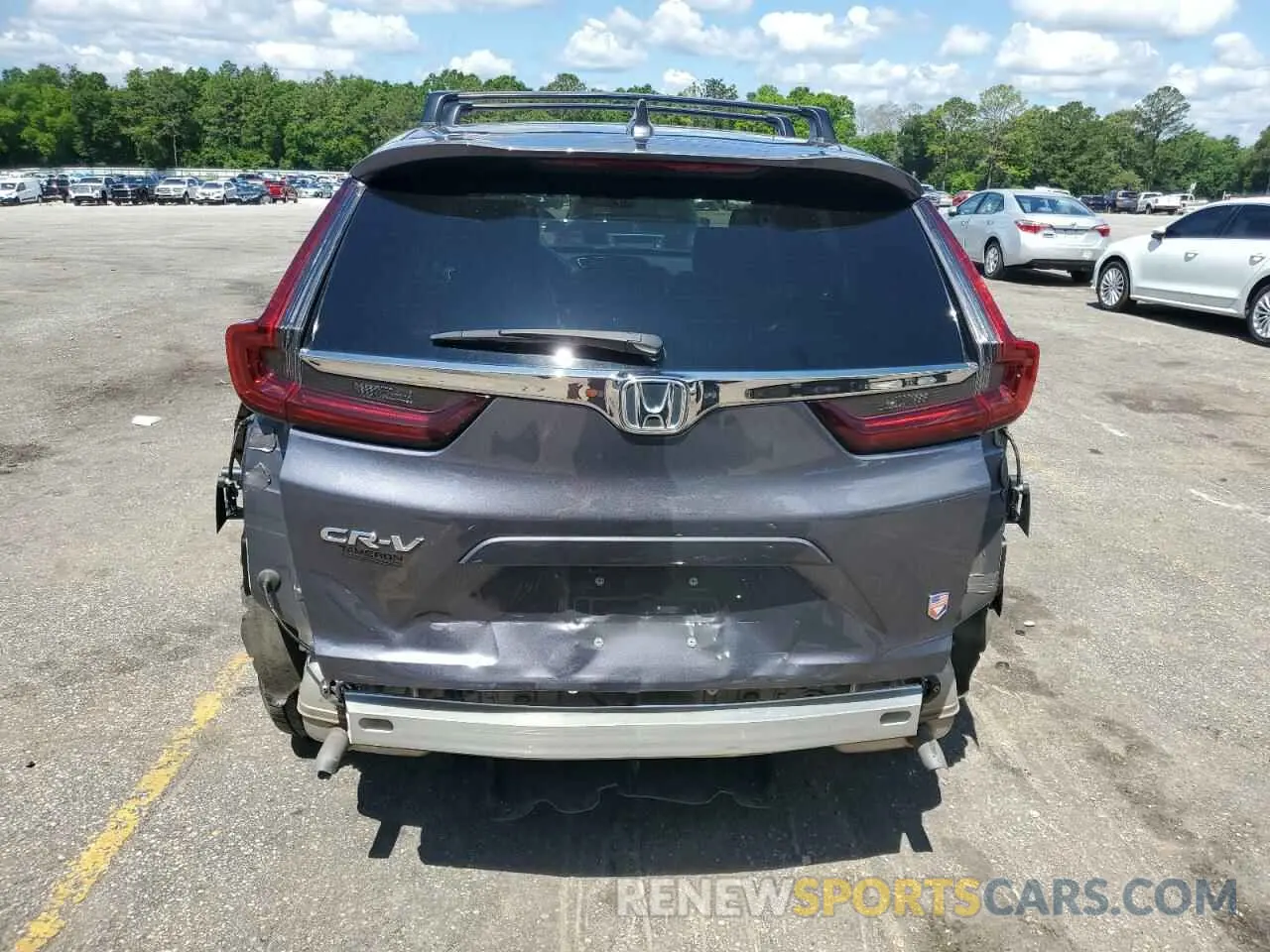 6 fotografías del automóvil dañado 5J6RW1H50ML002163 HONDA CRV 2021