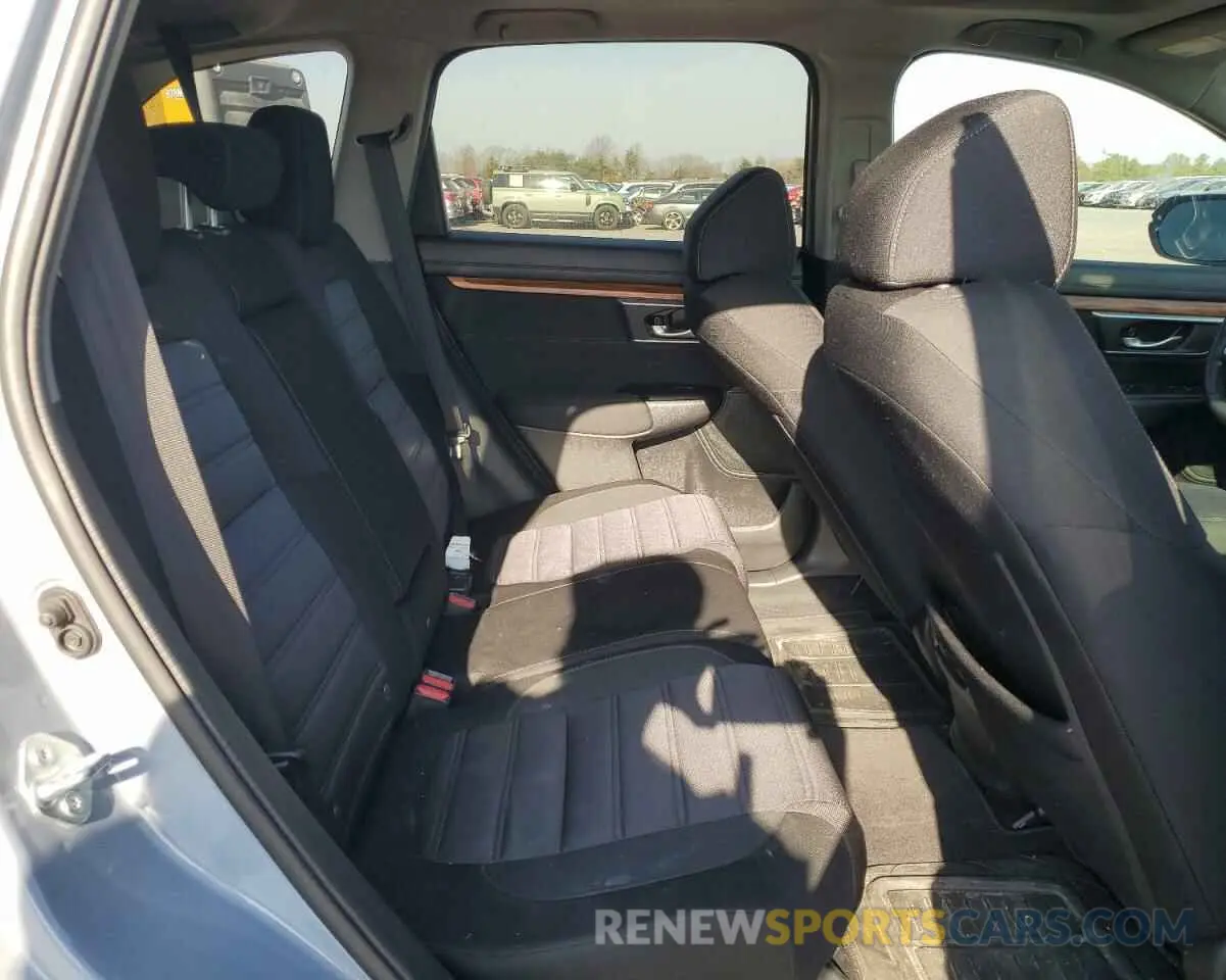 11 fotografías del automóvil dañado 5J6RW1H54MA009838 HONDA CRV 2021