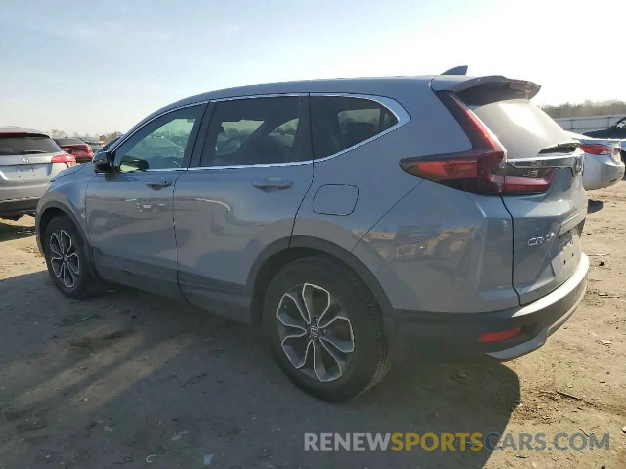 2 fotografías del automóvil dañado 5J6RW1H54MA009838 HONDA CRV 2021