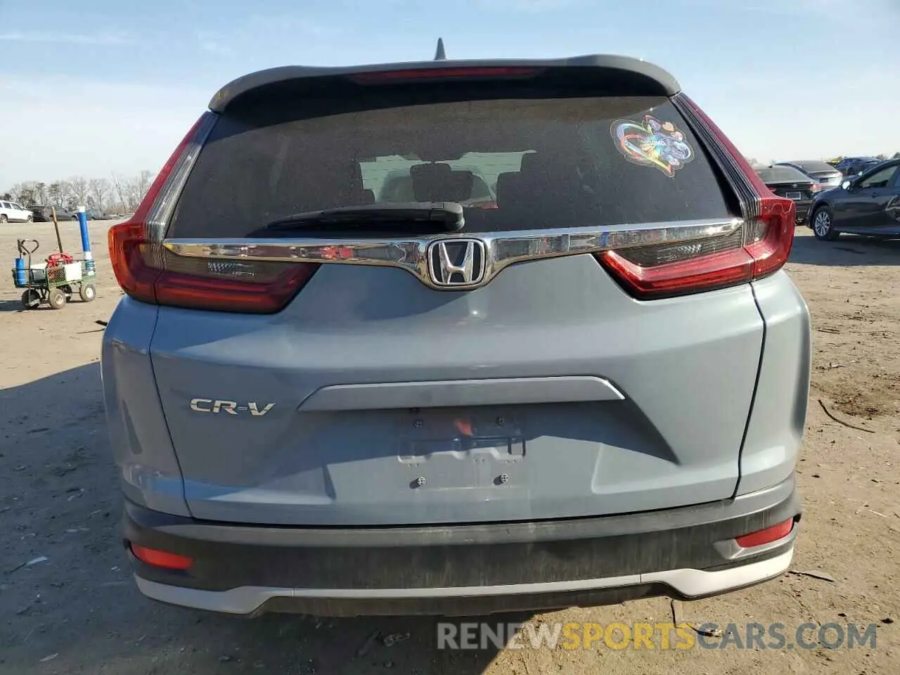 6 fotografías del automóvil dañado 5J6RW1H54MA009838 HONDA CRV 2021