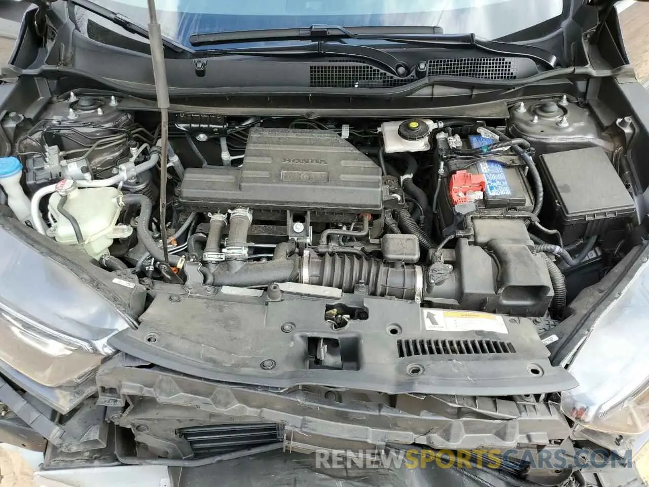 14 fotografías del automóvil dañado 5J6RW1H54MA010357 HONDA CRV 2021