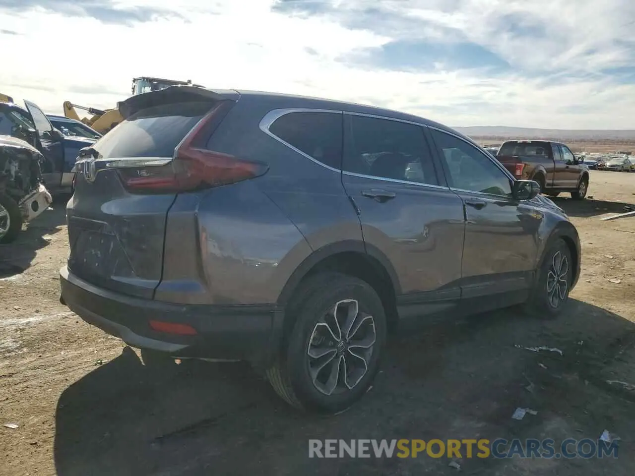 3 fotografías del automóvil dañado 5J6RW1H59MA010869 HONDA CRV 2021