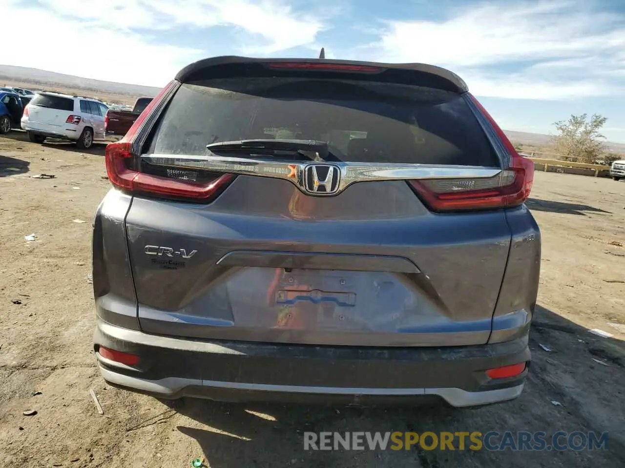 6 fotografías del automóvil dañado 5J6RW1H59MA010869 HONDA CRV 2021