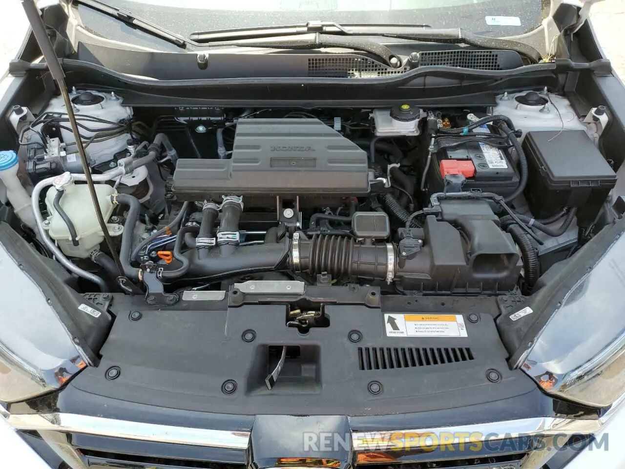 12 fotografías del automóvil dañado 5J6RW1H85MA005422 HONDA CRV 2021